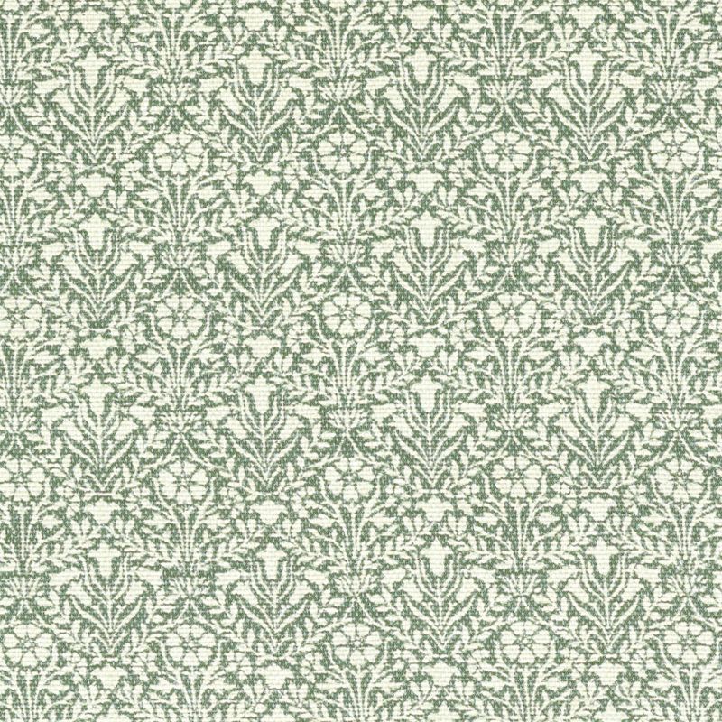 Bellflowers Weave Fabric - Seagreen - 237422 - Morris & Co