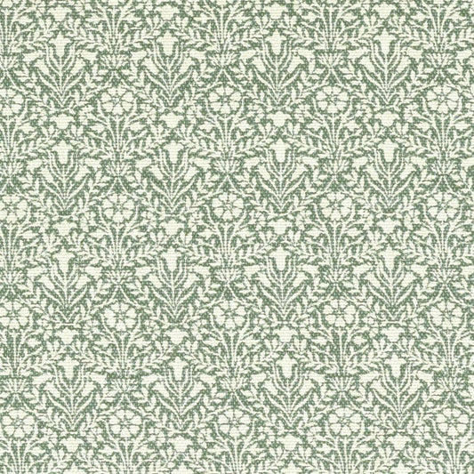 Bellflowers Weave Fabric - Seagreen - 237422 - Morris & Co