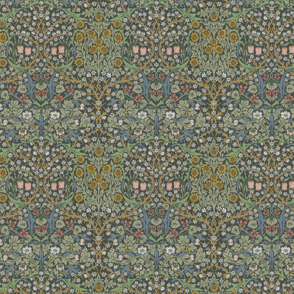 Blackthorn Wallpaper - Forest - 217379 - Morris Wallpaper WD