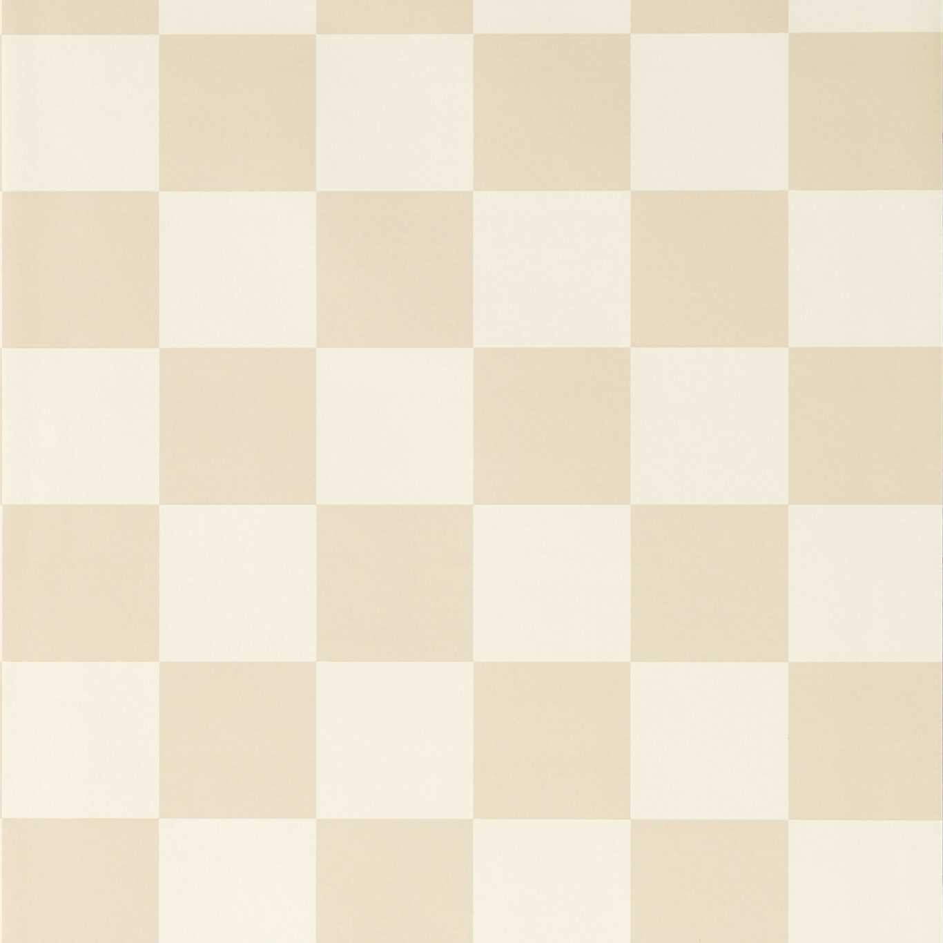 Blenets Check Wallpaper - Oatmeal - HHHW113169 - Harlequin