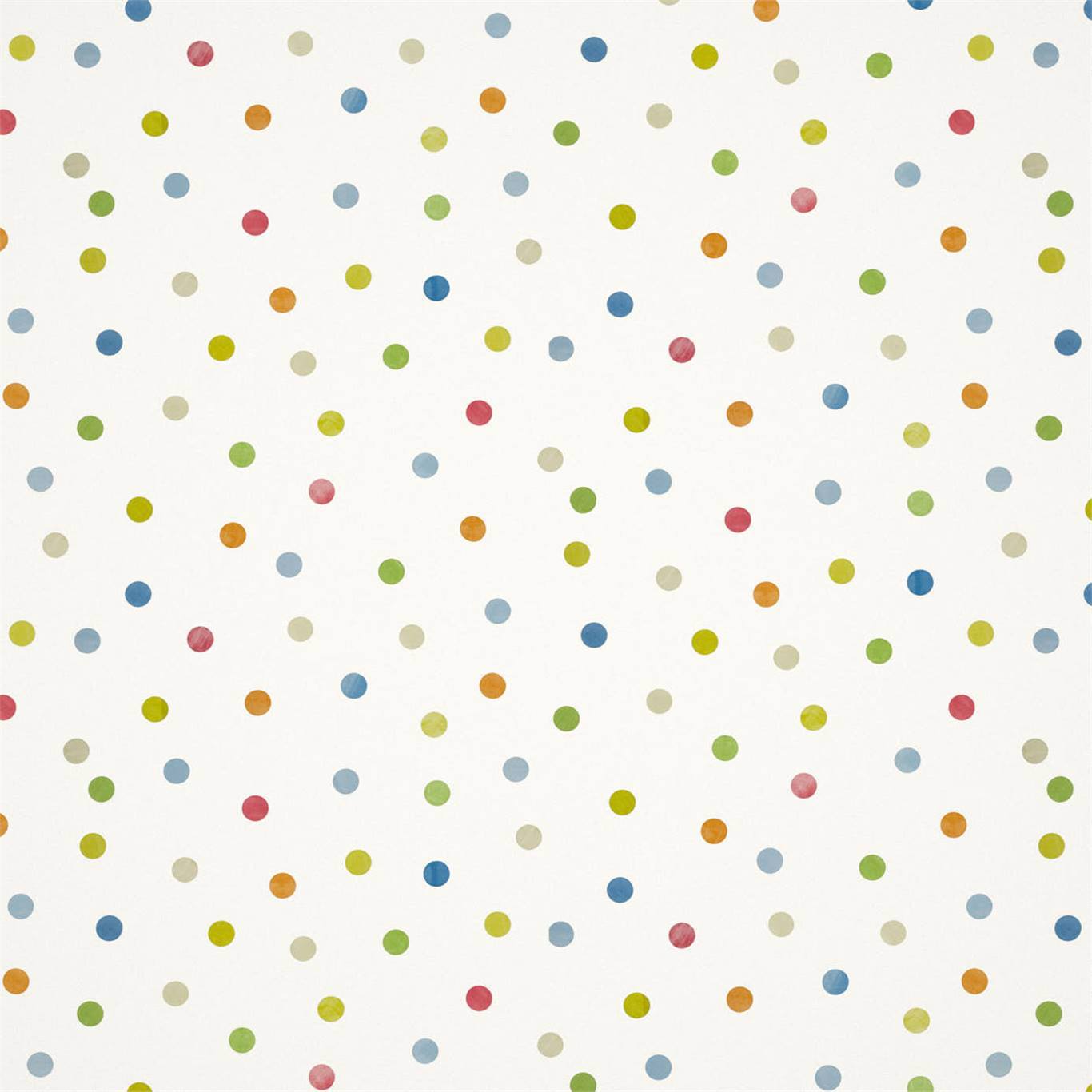 Bon Bon Wallpaper - Sky/Gecko/Ochre - HLTF112636 - Harlequin