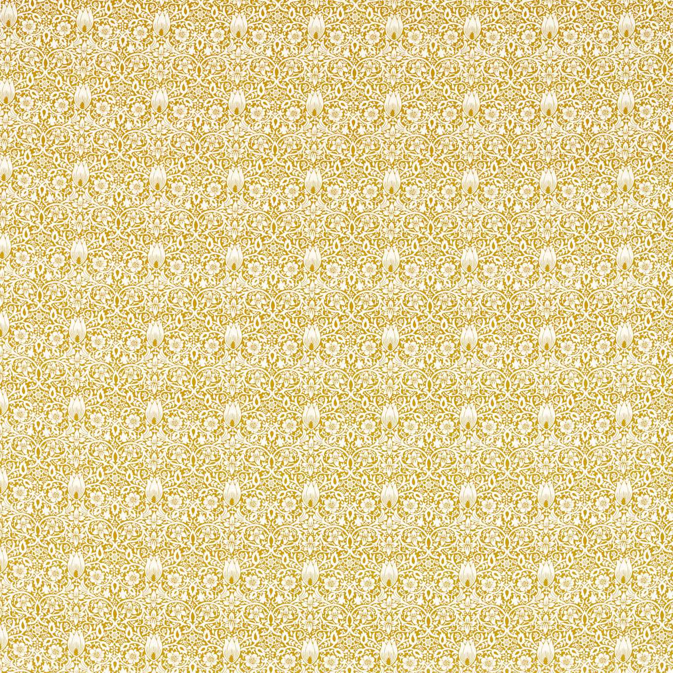 Borage Fabric - Sunflower - 227031 - Morris & Co