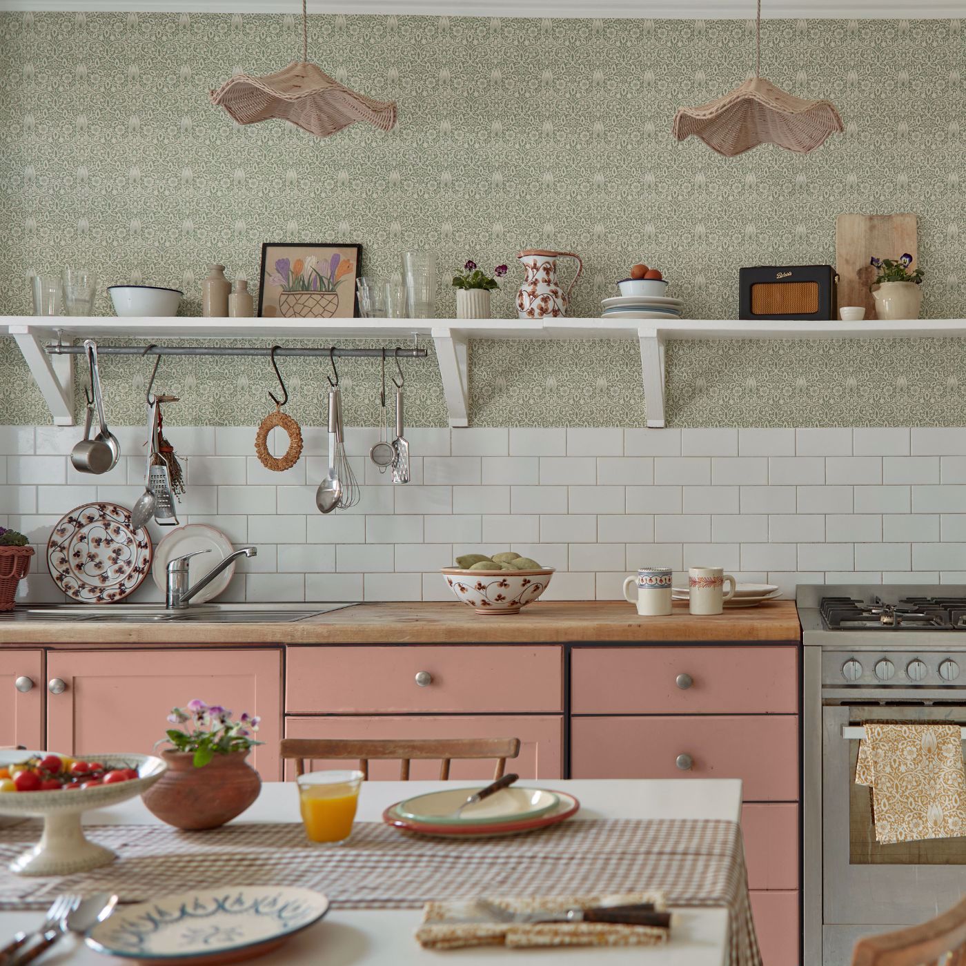 Borage Wallpaper - Leafy Arbour - 217198 - Morris & Co