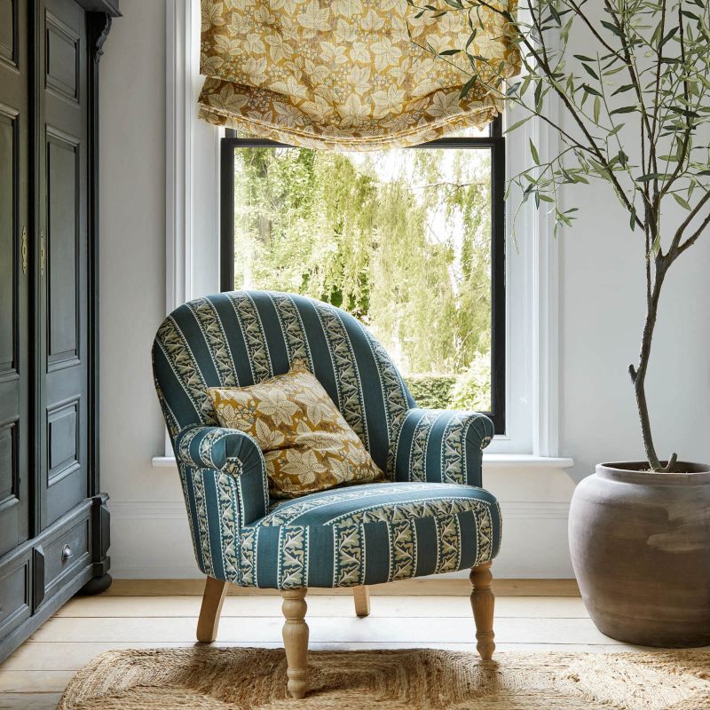 Bramble Fabric - Sunflower - 227236 - Morris & Co