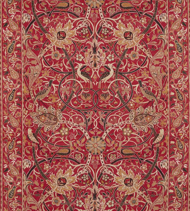 Bullerswood Fabric - Paprika/Gold - 226392 - Morris & Co