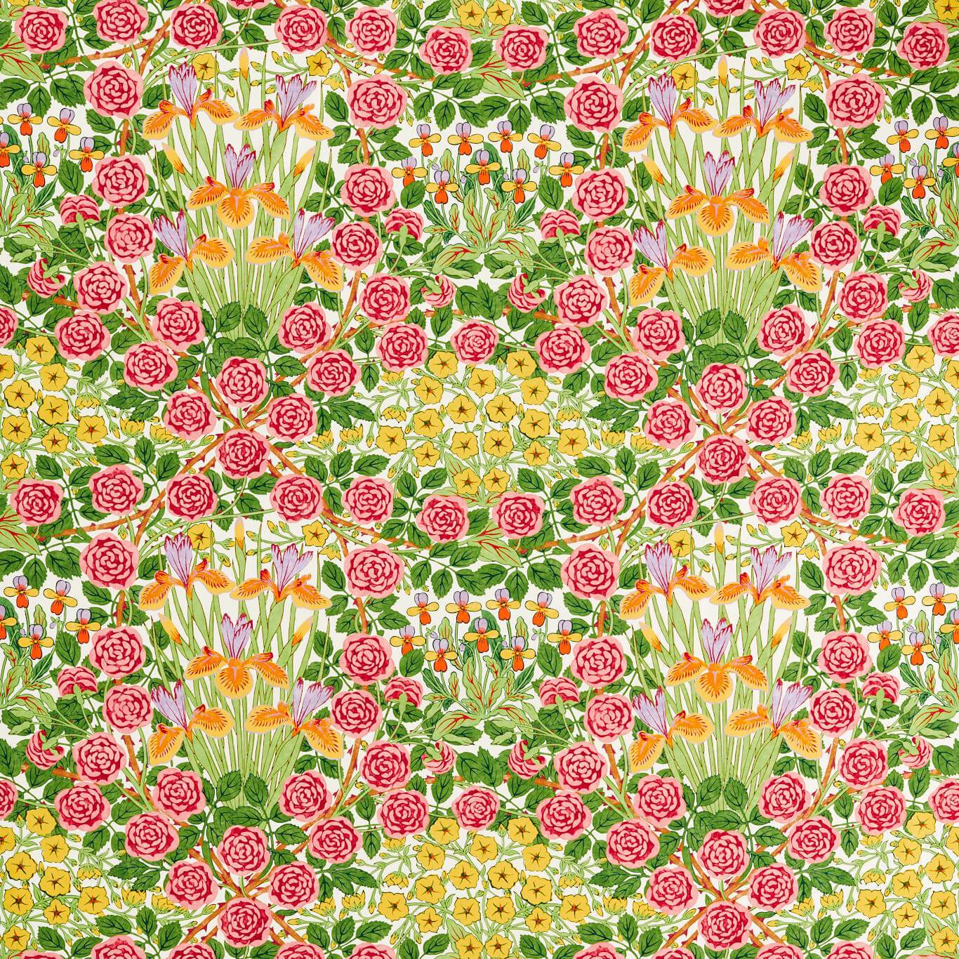 Campanula Fabric - Sunburst - 227222 - Morris & Co