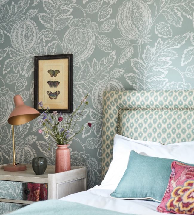 Cantaloupe Wallpaper - English Grey - DCPW216761 - Sanderson