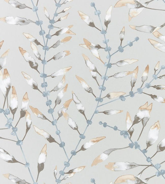 Chaconia Wallpaper - Amber/Slate - HANZ111633 - Harlequin