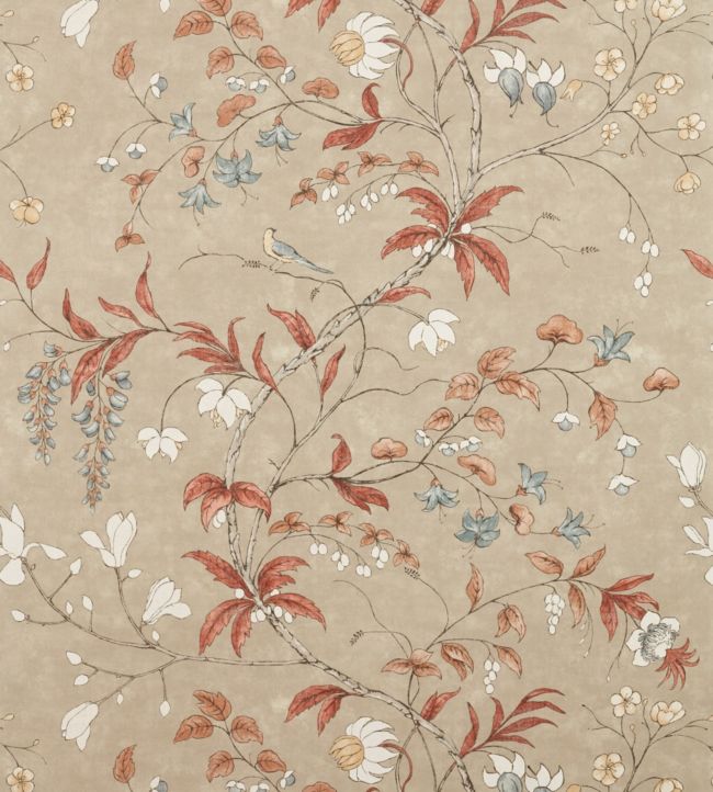 Chambalon Trail Wallpaper - Sunstone/Linen - ZDAR312852 - Zoffany