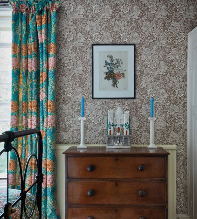 Chrysanthemum Fabric - Summer - 226855 - Morris & Co