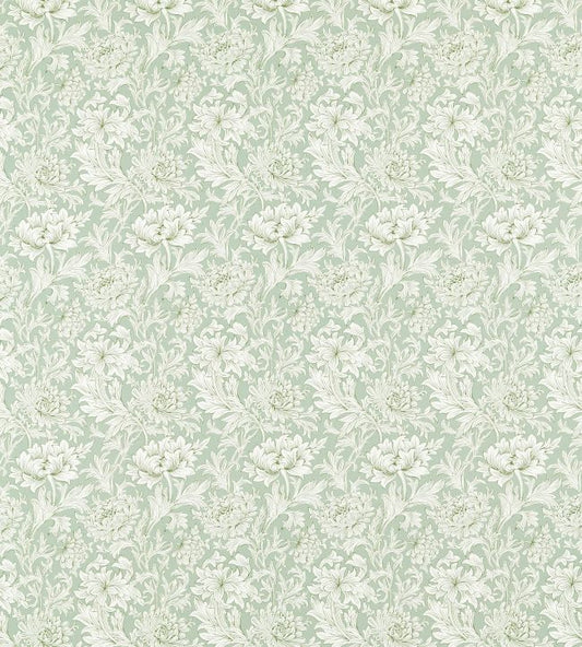 Chrysanthemum Toile Fabric - Willow - 226911 - Morris & Co