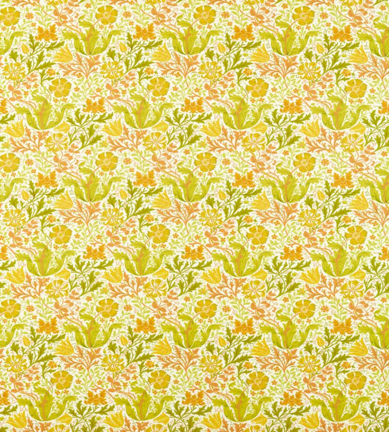 Compton Fabric - Summer Yellow - 226989 - Morris & Co