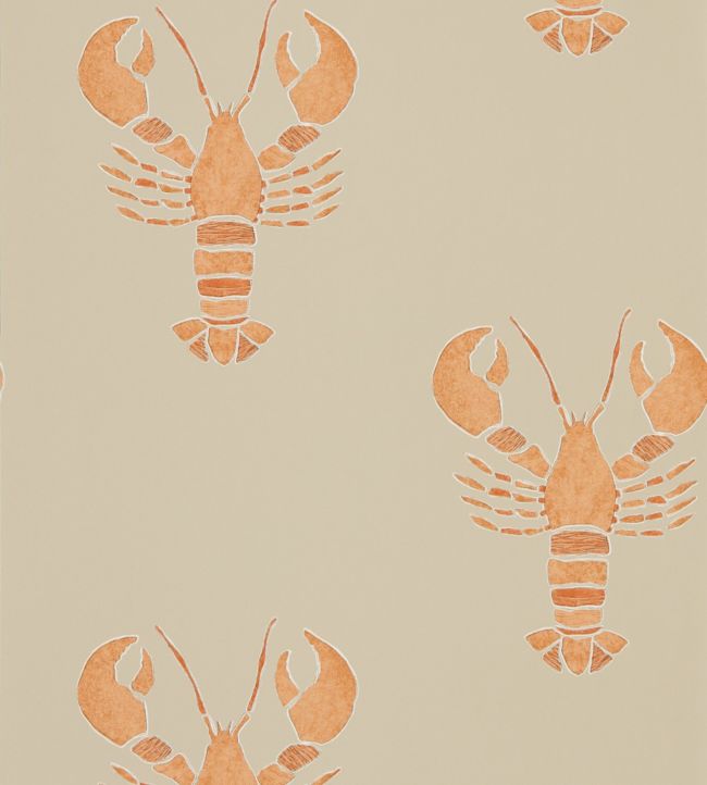 Cromer Wallpaper - Rust - DCOA216589 - Sanderson