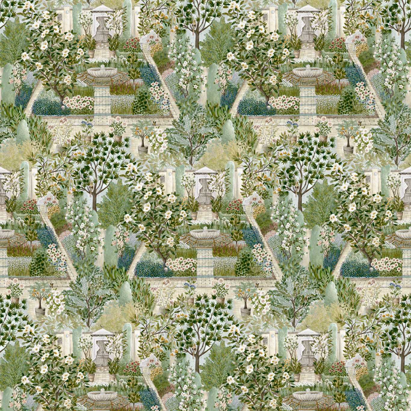 Carpet Garden Wallpaper