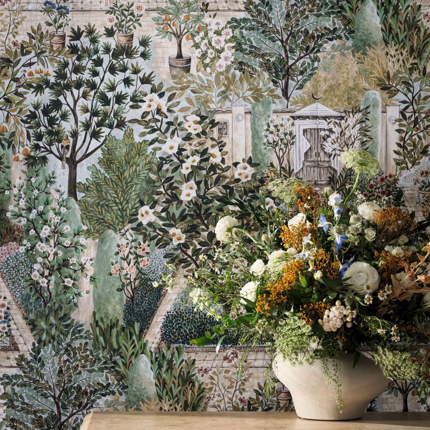 Carpet Garden Wallpaper