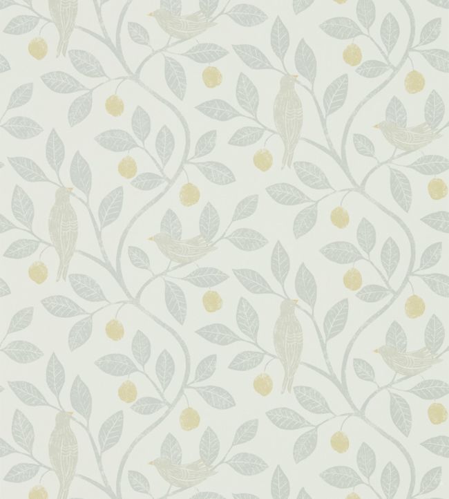 Damson Tree Wallpaper - Dijon/Mole - DHPO216363 - Sanderson