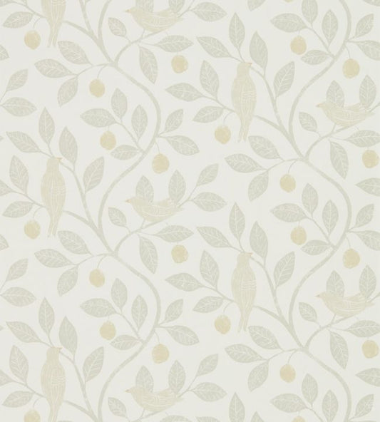 Damson Tree Wallpaper - Linen/Honey - DHPO216366 - Sanderson
