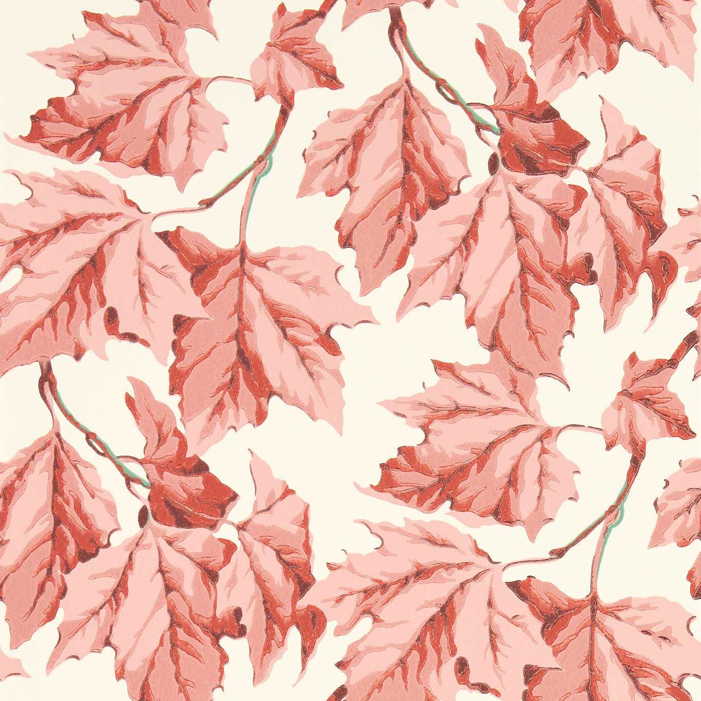 Dappled Leaf Wallpaper - Rose Quartz - HSRW113048 - Harlequin