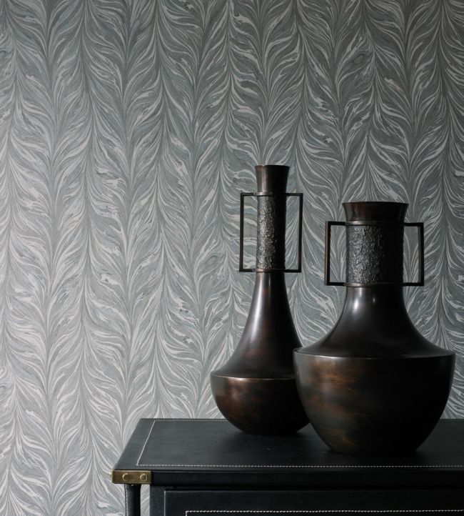 Ebru II Wallpaper - La Seine - ZDAR312866 - Zoffany