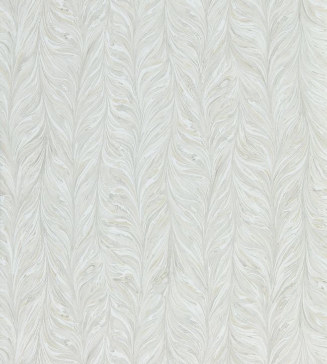 Ebru II Wallpaper - Snow - ZDAR312865 - Zoffany