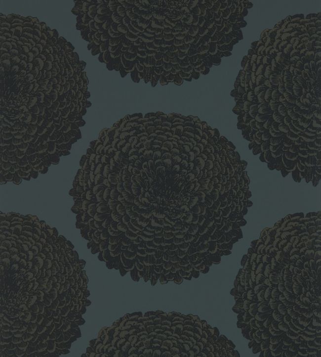 Elixity Wallpaper - Onyx - HM6W112177 - Harlequin