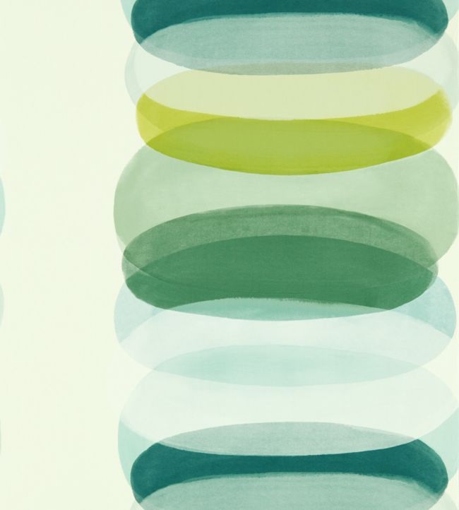 Elliptic Wallpaper - Emerald - HM6W112195 - Harlequin