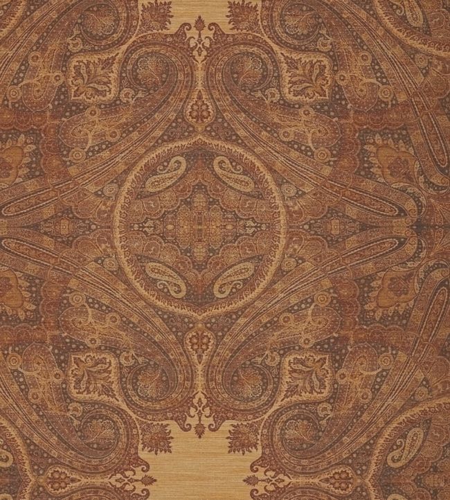 Elswick Paisley Wallpaper - Sunstone - ZKEM312646 - Zoffany
