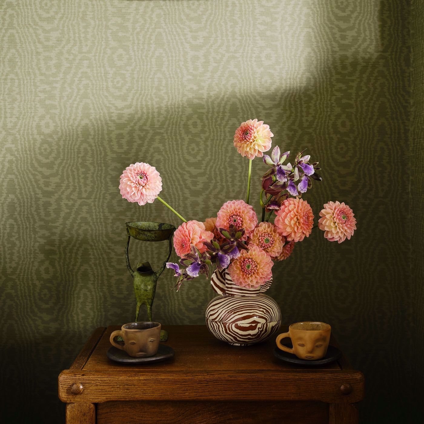Elsworthy Wallpaper - Neptune Green - HHHW113178 - Harlequin