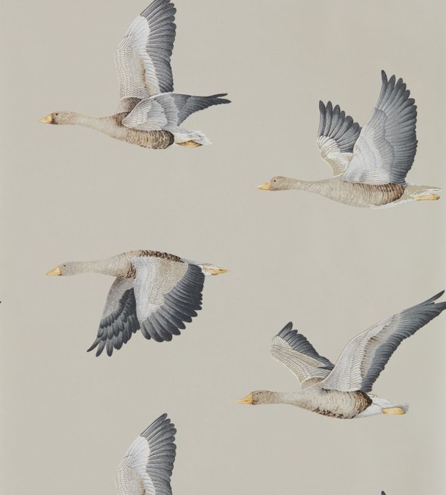 Elysian Geese Wallpaper - Gilver - DYSI216611 - Sanderson