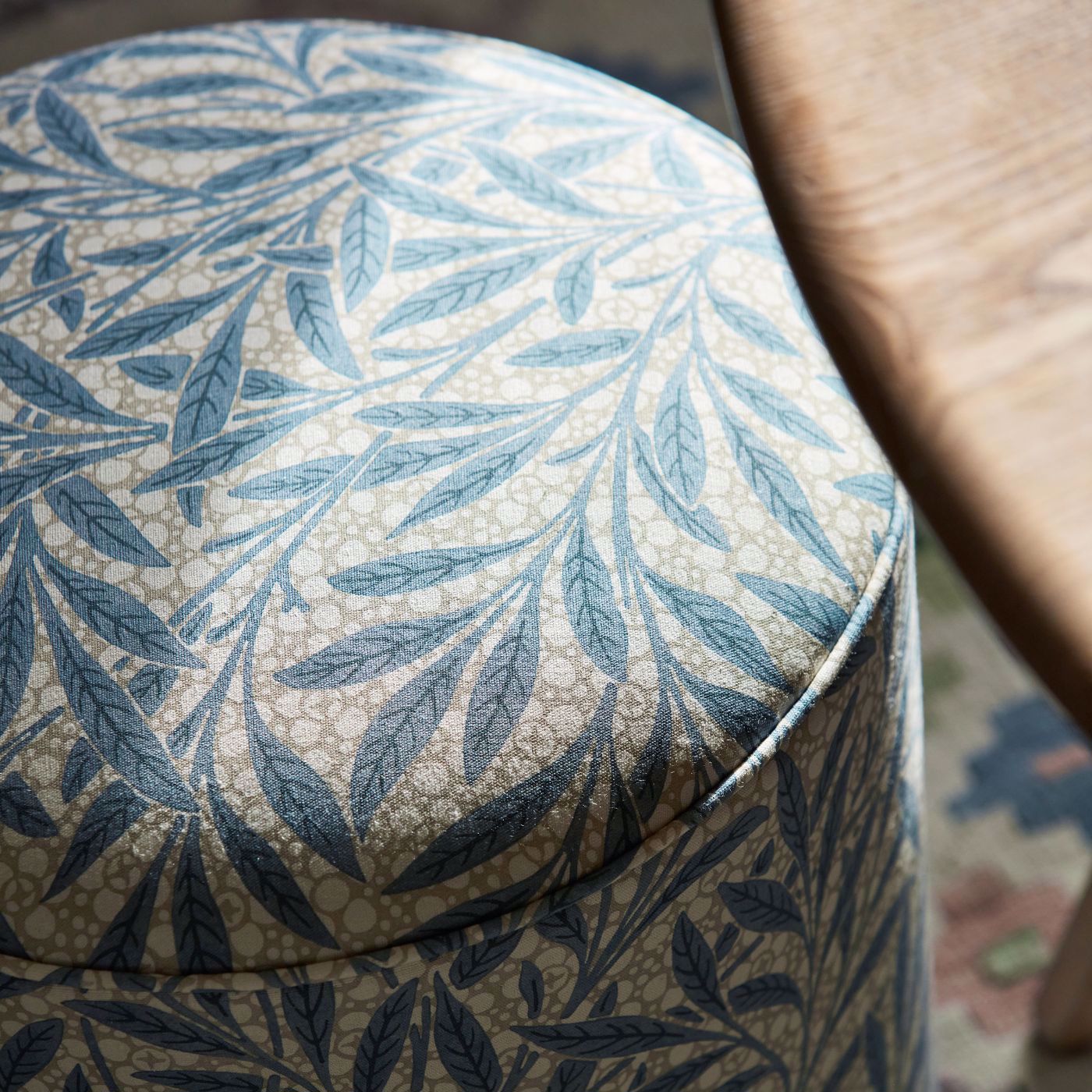 Emery’s Willow Fabric - Woad Blue - 227019 - Morris & Co