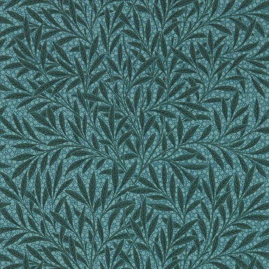 Emery’s Willow Wallpaper - Emery Blue - 217183 - Morris & Co