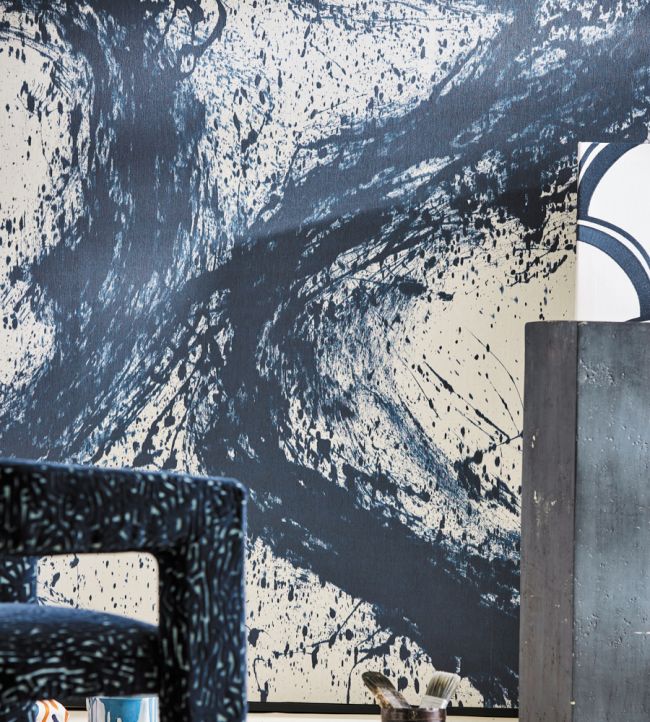 Enigmatic Wallpaper - Japanese Ink/Origami - HQN2112827 - Harlequin