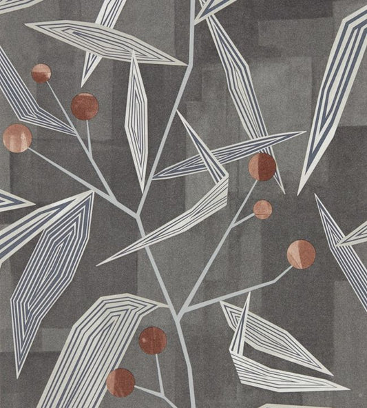 Entity Wallpaper - Bitter Chocolate - HGEO111690 - Harlequin