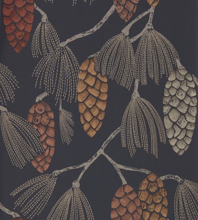 Epitome Wallpaper - Copper/Sepia - HSTO111499 - Harlequin