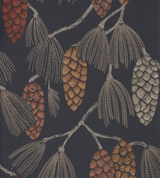 Epitome Wallpaper - Copper/Sepia - HSTO111499 - Harlequin