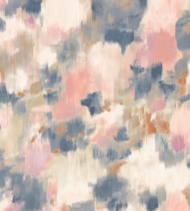 Exuberance Wallpaper - Heather/Indigo - HSTO111477 - Harlequin