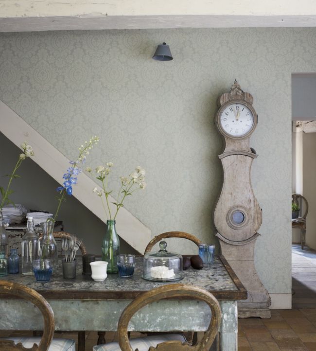 Fabienne Wallpaper - Natural - DFAB214070 - Sanderson