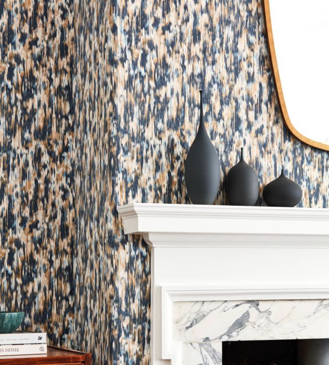 Fade Wallpaper - Ink/Bronze - HM7W112742 - Harlequin