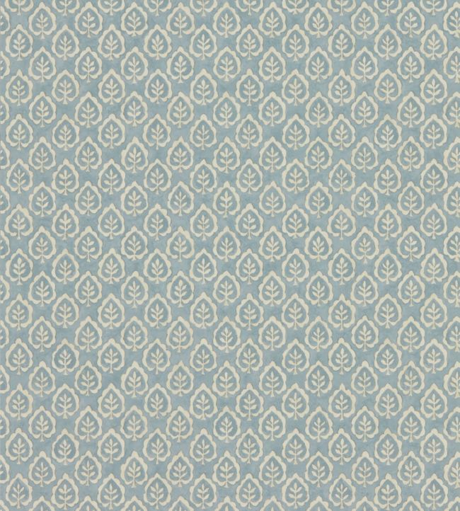 Fencott Wallpaper - Blue - DLMW216898 - Sanderson