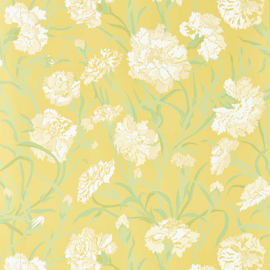 Fleur de Joie Wallpaper - Chalk/Clover/Honey - HRTW113133 - Harlequin