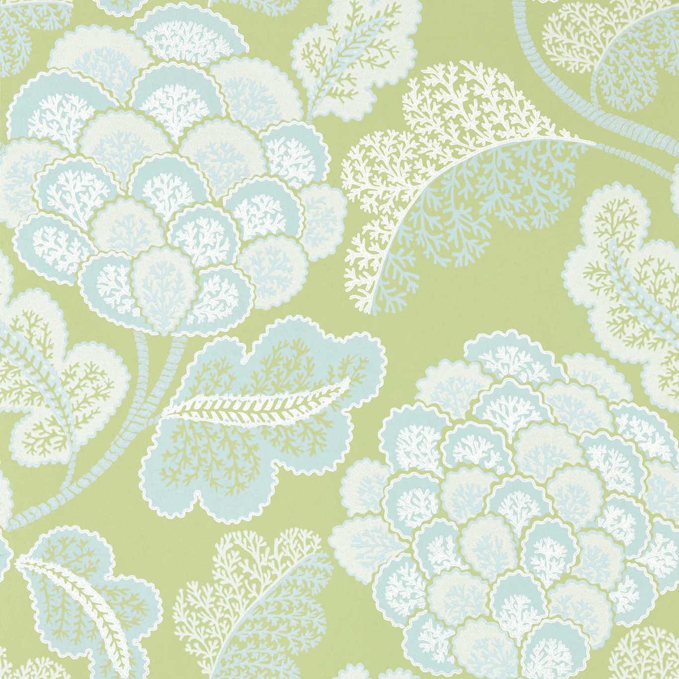 Flourish Wallpaper - Tree Canopy/Silver Willow - HQN3112937 - Harlequin