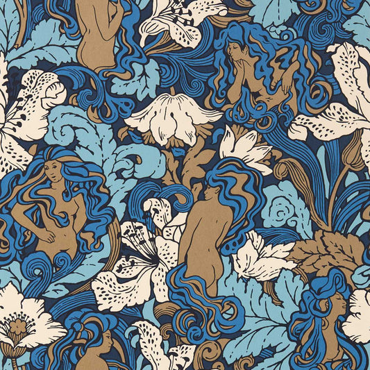 Forbidden Fruit Wallpaper - Stoned Rose - 510004 - Morris & Co