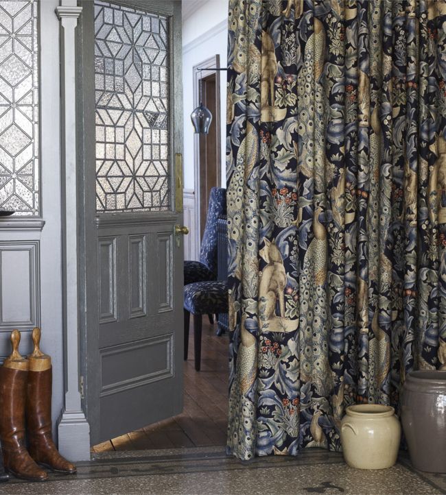 Forest Fabric - Indigo - 222534 - Morris & Co