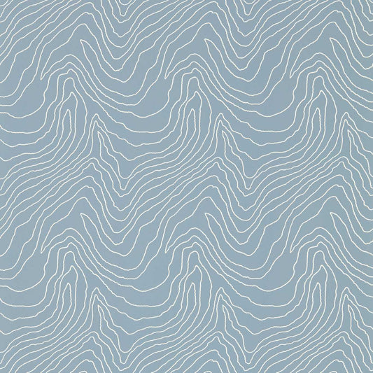 Formation Wallpaper - Cornflower - HRWO113100 - Harlequin