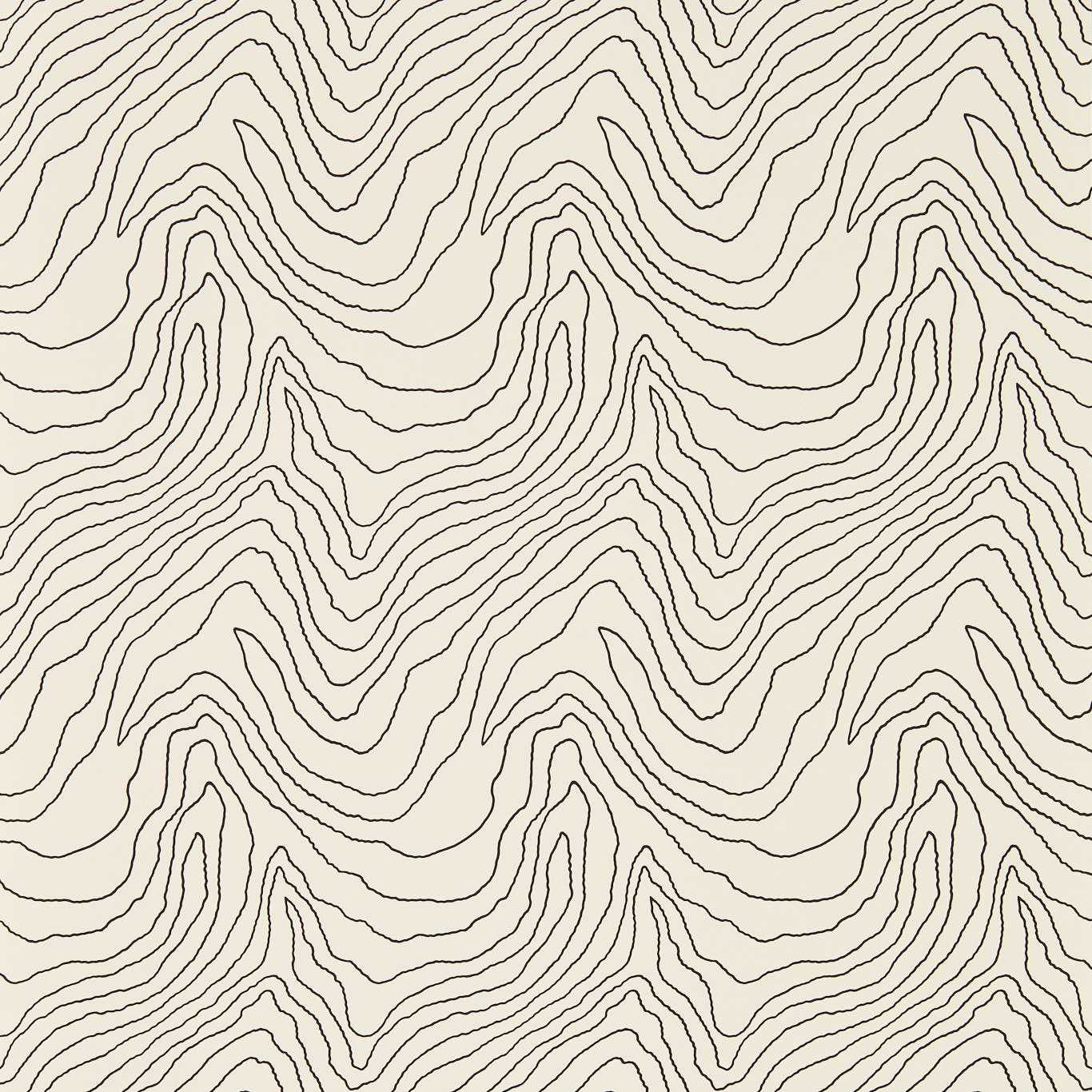 Formation Wallpaper - Parchment - HRWO113099 - Harlequin