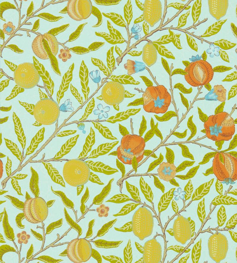 Fruit Wallpaper - Sky - 217102 - Morris & Co