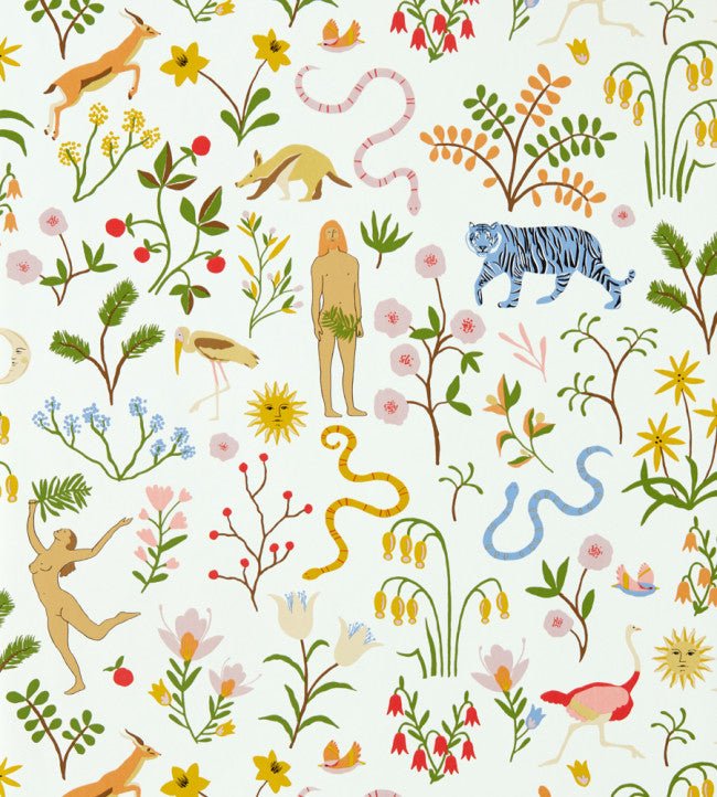 Garden Of Eden Wallpaper - Popsicle - NART112794 - Scion