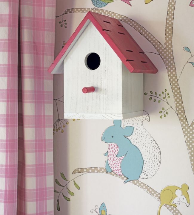 Going Batty Wallpaper - Sky Blue/Buttercup - DLIT214016 - Sanderson