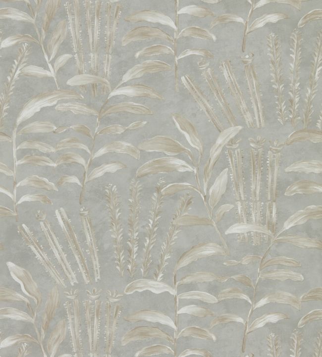 Highclere Wallpaper - Snow - ZDAR312859 - Zoffany