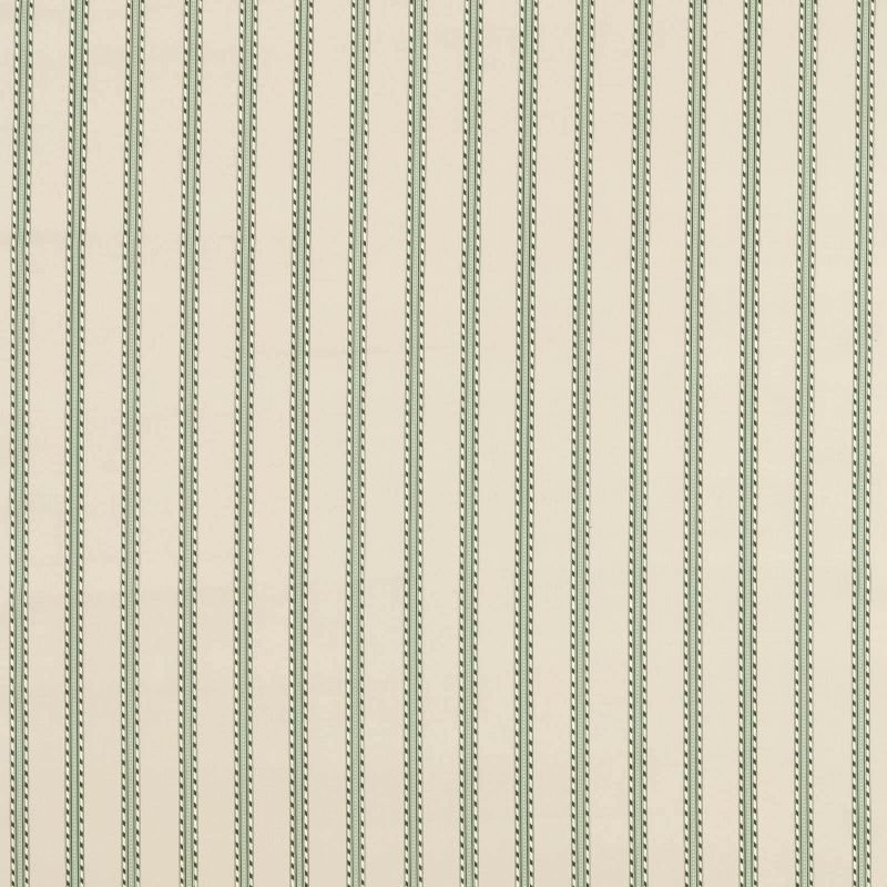 Holland Park Stripe Outdoor Fabric - Sage/Linen - 227118 - Morris & Co